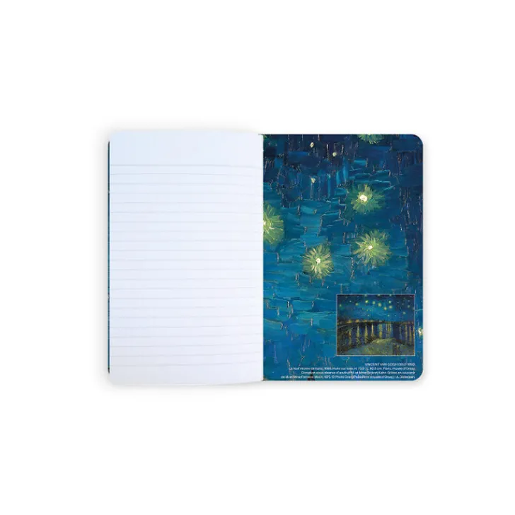 Boutiques de musées Cahiers Et Carnets-Carnet Vincent van Gogh - La Nuit étoilée, 1888