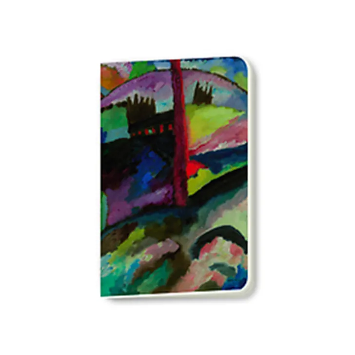 Boutiques de musées Cahiers Et Carnets-Carnet Wassily Kandinsky - Paysage avec cheminée d'usine