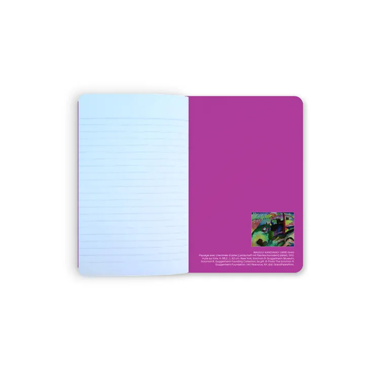 Boutiques de musées Cahiers Et Carnets-Carnet Wassily Kandinsky - Paysage avec cheminée d'usine