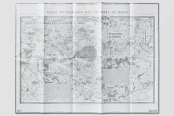 Boutiques de musées Histoire, Géographie Et Sciences-Carte - Carte pittoresque des environs de Paris