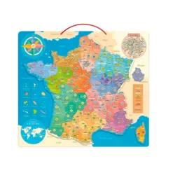 Clearance Boutiques de musées Carte de France éducative magnétique