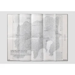 Boutiques de musées Histoire, Géographie Et Sciences-Carte des environs de Tōkyō et du mont Fuji