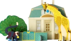 Outlet Boutiques de musées Carte pop out Ménagerie du roi - Girafe