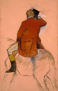 Clearance Boutiques de musées Cavalier en habit rouge (toiles sur châssis)