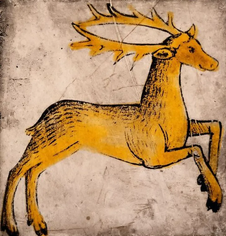 Sale Boutiques de musées Cerf chevauchant (toiles encadrées)