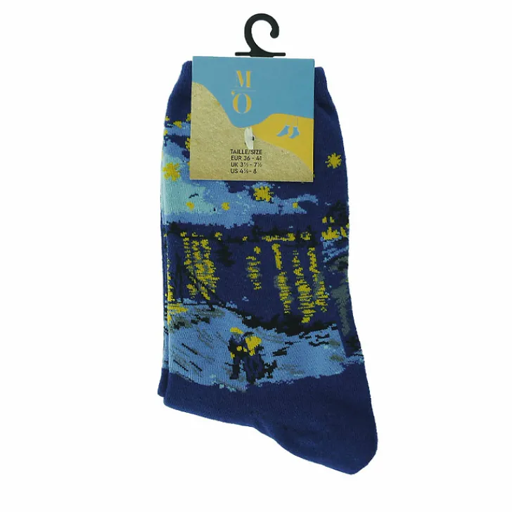 Discount Boutiques de musées Chaussettes Vincent van Gogh - La nuit étoilée - Musée d'Orsay 36 au 46