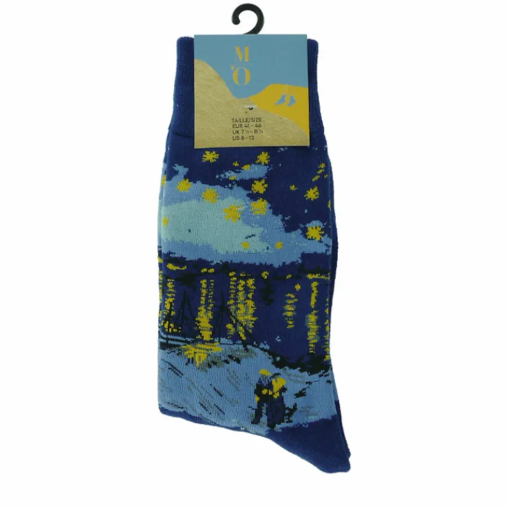 Discount Boutiques de musées Chaussettes Vincent van Gogh - La nuit étoilée - Musée d'Orsay 36 au 46
