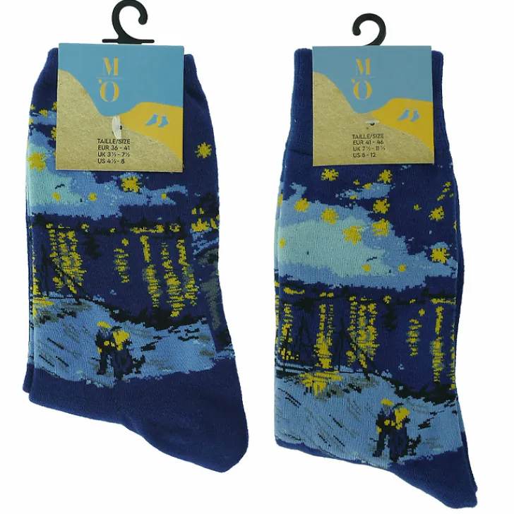 Discount Boutiques de musées Chaussettes Vincent van Gogh - La nuit étoilée - Musée d'Orsay 36 au 46