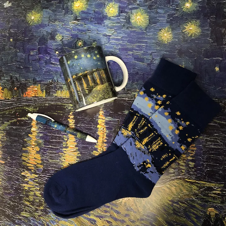 Discount Boutiques de musées Chaussettes Vincent van Gogh - La nuit étoilée - Musée d'Orsay 36 au 46