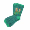 Boutiques de musées Chaussettes-Chaussettes Vincent van Gogh - Autoportrait Vert 36/41 - Musée d'Orsay