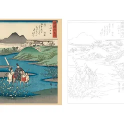 Boutiques de musées Livres D'Art-Chefs-d'œuvre du Japon à colorier