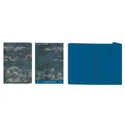 Boutiques de musées Chemises Et Sous-Chemises-Chemise à élastique Claude Monet - Nymphéas, Reflets verts - A4
