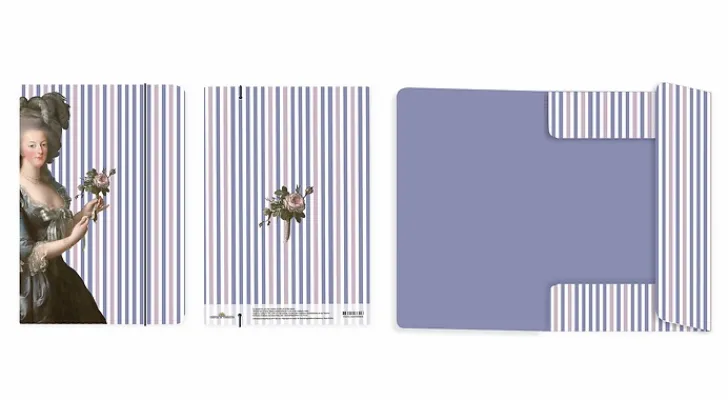 Boutiques de musées Chemises Et Sous-Chemises-Chemise à élastique Élisabeth Louise Vigée Le Brun - Portrait de la reine Marie-Antoinette dit « à la rose », 1783