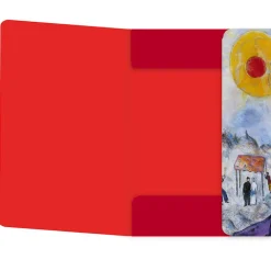 Sale Boutiques de musées Chemise à élastique Marc Chagall - Les mariés de la tour Eiffel - A4