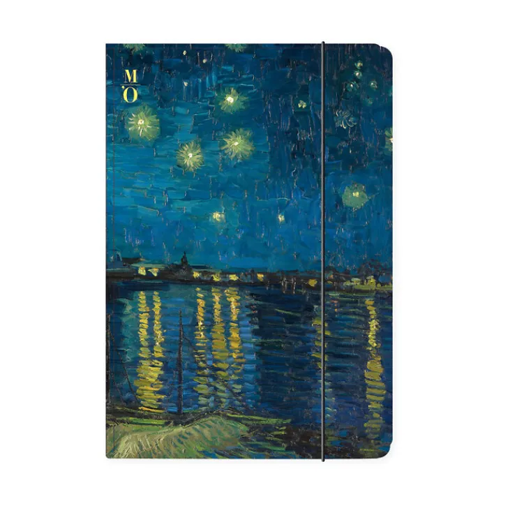 Boutiques de musées Chemises Et Sous-Chemises-Chemise à élastique Vincent van Gogh - La Nuit étoilée, 1888