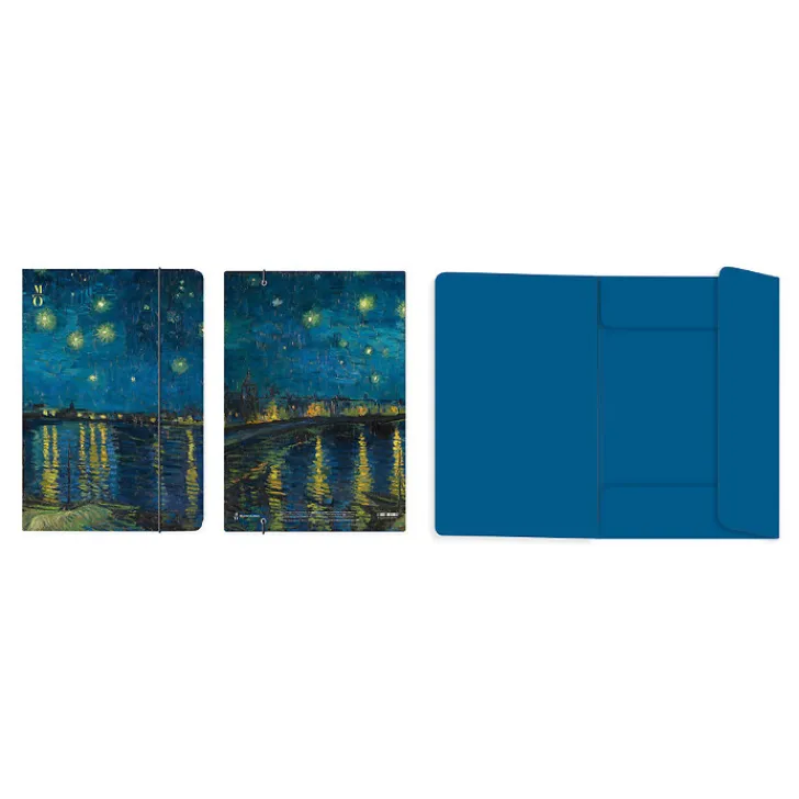 Boutiques de musées Chemises Et Sous-Chemises-Chemise à élastique Vincent van Gogh - La Nuit étoilée, 1888