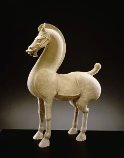 Clearance Boutiques de musées Cheval debout, dynastie des Han (toiles sans cadre)