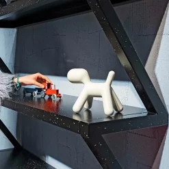 Enfant Boutiques de musées Décoration Chambre D'Enfant|Design-Chien Puppy - Blanc modèle XS