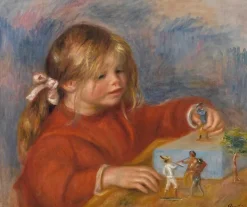 Boutiques de musées Panneaux Aluminium|Toiles Encadrées-Claude Renoir jouant (panneaux aluminium)