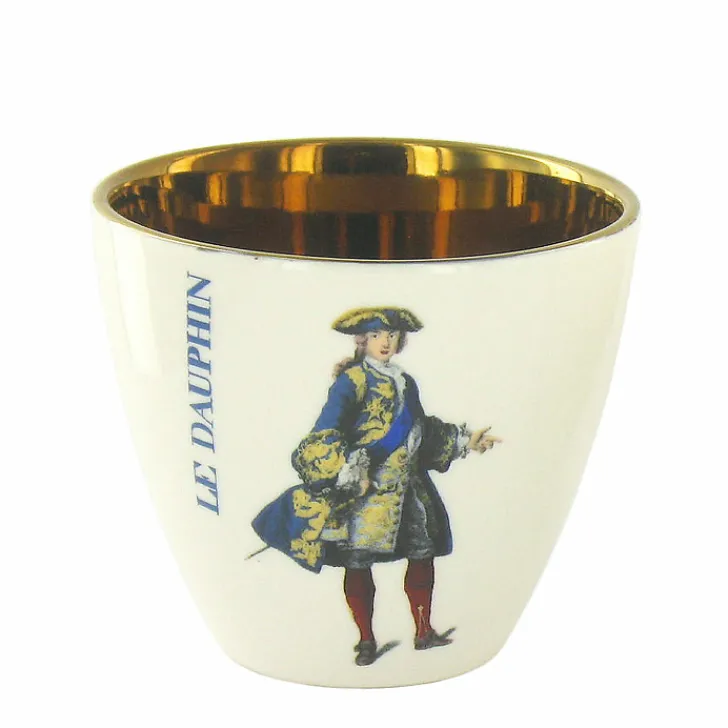 Boutiques de musées Art De La Table-Coffret 2 Gobelets "A la Cour de Versailles" - Le Dauphin-La Princesse