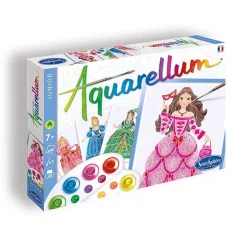 Clearance Boutiques de musées Coffret Aquarellum Junior - Princesses