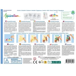 Boutiques de musées Loisirs Créatifs-Coffret Aquarellum Junior - Les Trois Mousquetaires