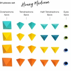 Boutiques de musées Jeux-Coffret Ciel Medium 24 pièces - Trido