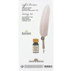 Boutiques de musées Écriture-Coffret d'écriture Versailles - Plume d'oie blanche - Bortoletti