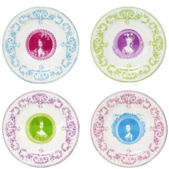 Clearance Boutiques de musées Coffret de 4 assiettes à dessert Marie-Antoinette