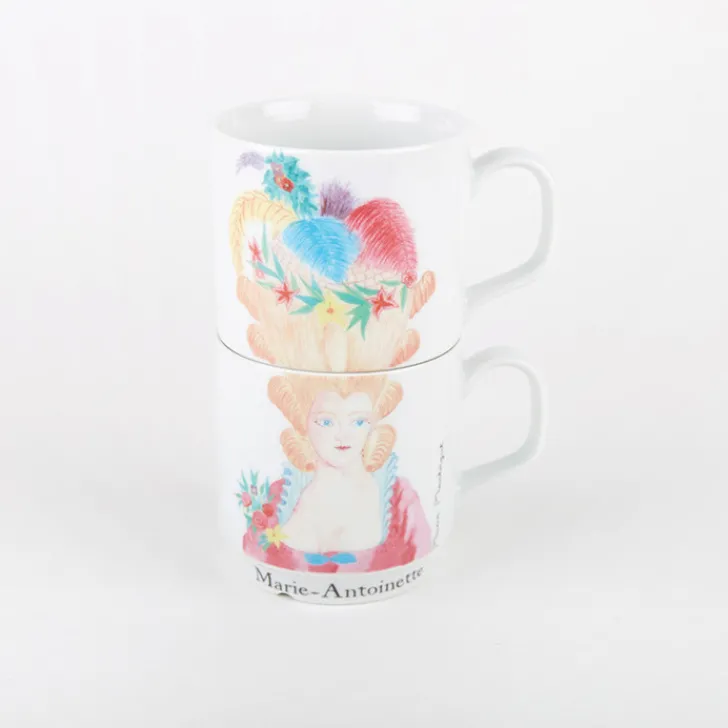 Boutiques de musées Art De La Table-Coffret de deux mugs Bonjour Versailles