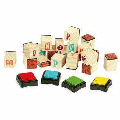 Clearance Boutiques de musées Coffret de tampons Ma première imprimerie