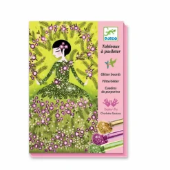 Clearance Boutiques de musées Coffret Tableaux à pailleter - Robes à paillettes - Djeco