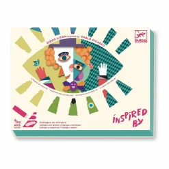 Boutiques de musées Loisirs Créatifs-Collages et stickers Diego Lizan inspiré par Pablo Picasso - Djeco
