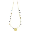 Boutiques de musées Colliers Et Pendentifs-Collier à pampilles bleu turquoise Nymphéa - Les Cleias