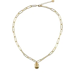 Sale Boutiques de musées Collier avec chaîne maille trombone - Pendentif Scarabée