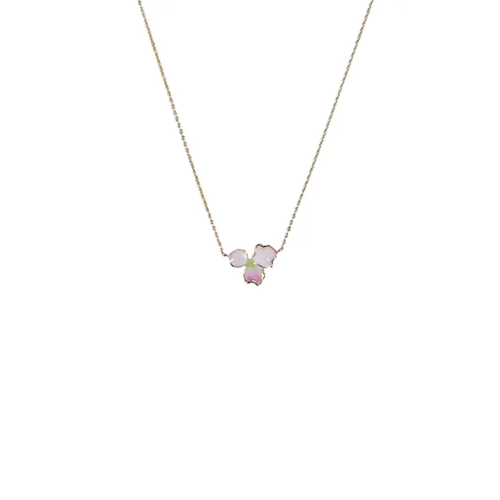 Clearance Boutiques de musées Collier Trèfle émaillé - Cécile Boccara