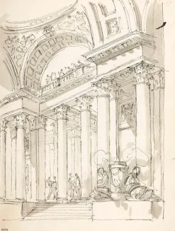 Hot Boutiques de musées Colonnade animé (affiches d'art)