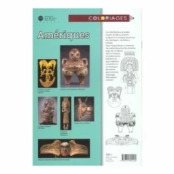 Boutiques de musées Loisirs Créatifs|Livres Jeunesse-Coloriages Amériques