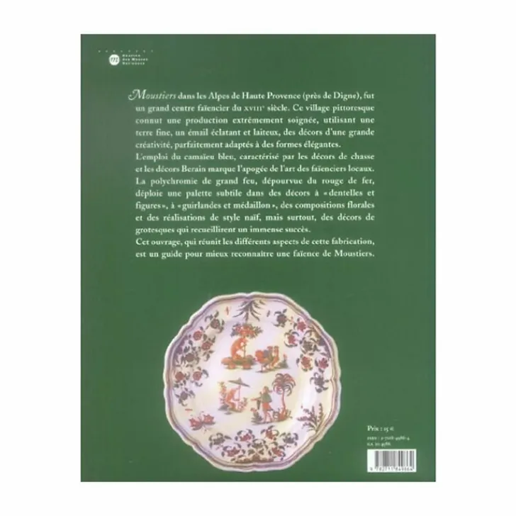 Boutiques de musées Livres D'Art-Comment reconnaître une faïence de Moustiers