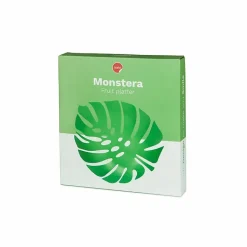 Boutiques de musées Art De La Table-Corbeille à fruits en métal Monstera Vert - Balvi