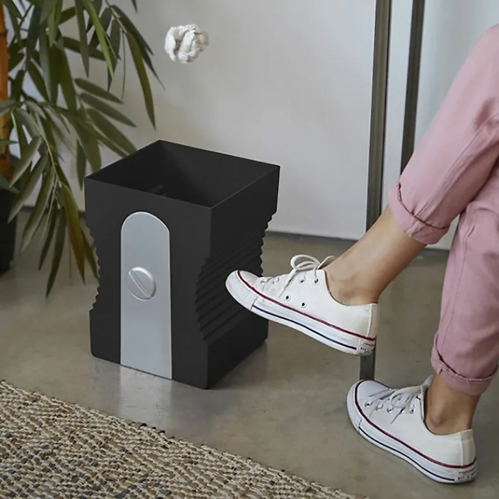 Discount Boutiques de musées Corbeille à papier Taille-crayon Noir - Balvi