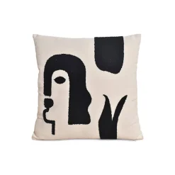 Boutiques de musées Art De La Maison-Coussin Art Noir 40x40cm