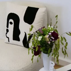 Boutiques de musées Art De La Maison-Coussin Art Noir 40x40cm