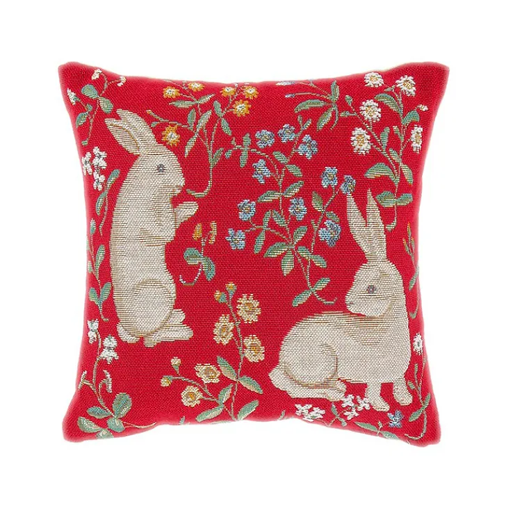 Outlet Boutiques de musées Coussin Lapin - Rouge