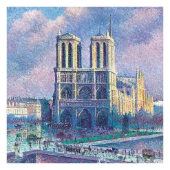 Hot Boutiques de musées Cuzzle 30 pièces Notre-Dame de Paris par Maximilien Luce