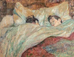 Boutiques de musées Affiches D'Art|Toiles Sans Cadre-Dans le lit (détail), vers 1892 (affiches d'art)