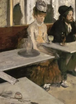 Boutiques de musées Toiles Encadrées|Toiles Sans Cadre-Dans un café [dit aussi L’Absinthe] (détail) (toiles encadrées)