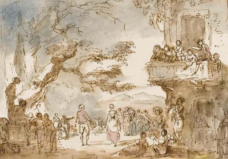 Discount Boutiques de musées Danse villageoise (panneaux aluminium)