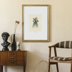 Online Boutiques de musées Décoration murale Herbier du roi A3 - Verte - Maison Baluchon