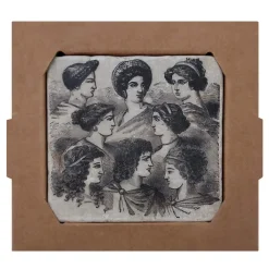 Best Boutiques de musées Dessous de verre - Gynaeceum - Scène de la vie quotidienne 4